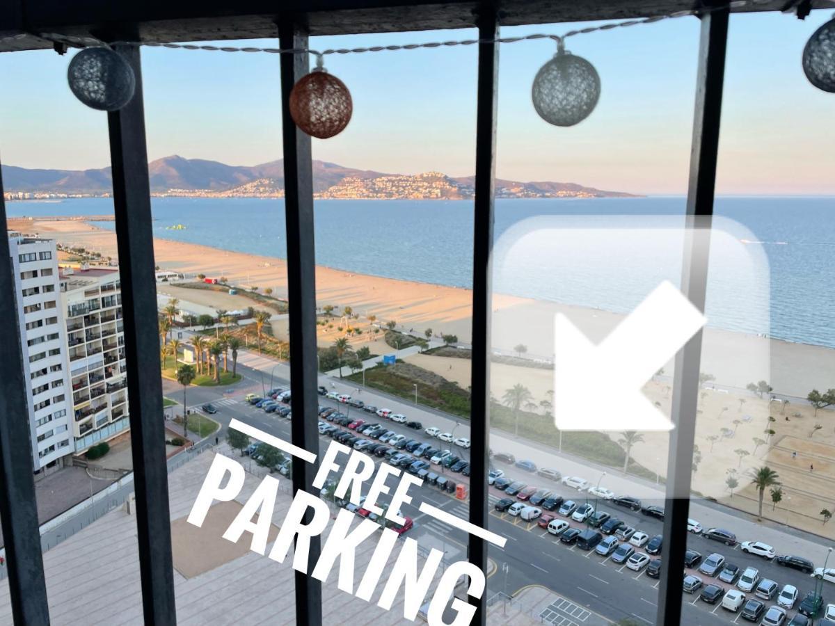 Apartamento Vistas Al Mar Aire Acondicionado Wifi Empuriabrava Exteriör bild